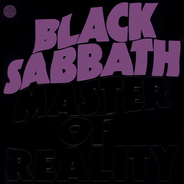 Black Sabbath - Master Of Reality USED METAL LP (purple vinyl)