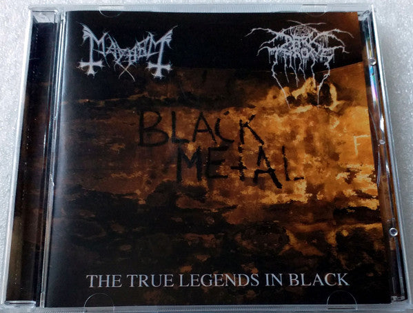 MAYHEMIC TRUTH blackl ブラックメタル Darkthrone / Mayhem ‎- The True Legends In Black NEW METAL CD