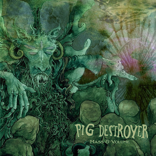 Pig Destroyer - Mass & Volume USED METAL LP (green vinyl)