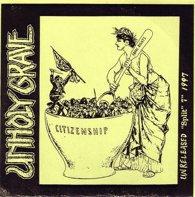 Unholy Grave / Mitten Spider - Split NEW 7