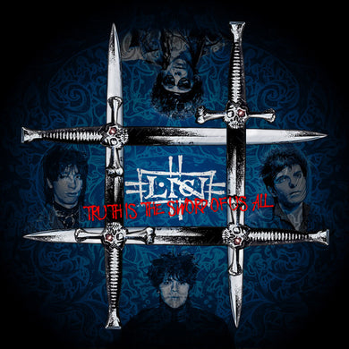 Lords Of The New Church - Truth Is The Sword Of Us All USED POST PUNK / GOTH LP (silver vinyl)