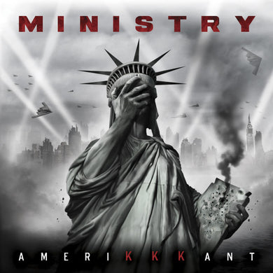 Ministry - AmeriKKKant USED METAL LP (white vinyl)