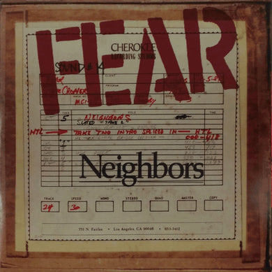 Fear & John Belushi - Neighbors NEW 7