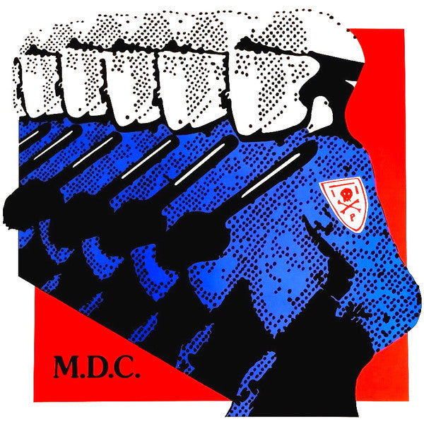 MDC - S/T  USED LP (clear vinyl)
