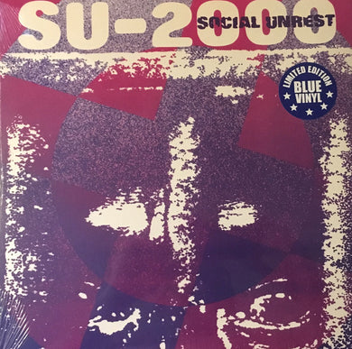 Social Unrest - SU 2000 USED LP (blue vinyl)