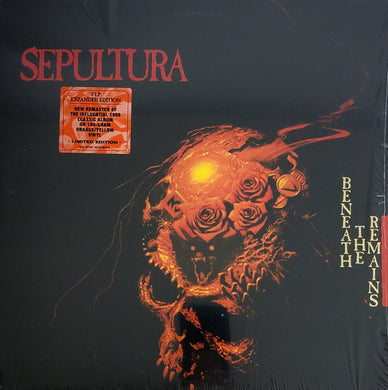 Sepultura - Beneath The Remains USED METAL 2xLP (orange yellow vinyl)