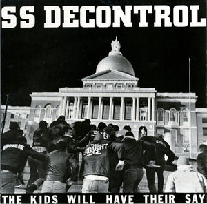 SS Decontrol - The Kids Will Have Their Say USED LP (light blue vinyl)