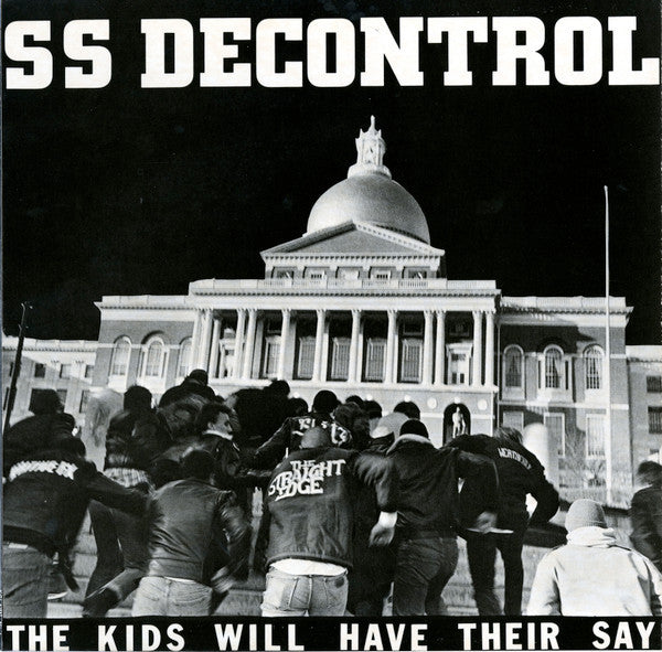 SS Decontrol - The Kids Will Have Their Say USED LP (light blue vinyl)