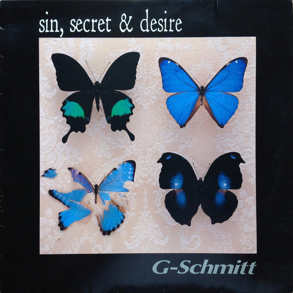 G Schmitt - Sin, Secret & Desire USED POST PUNK / GOTH LP