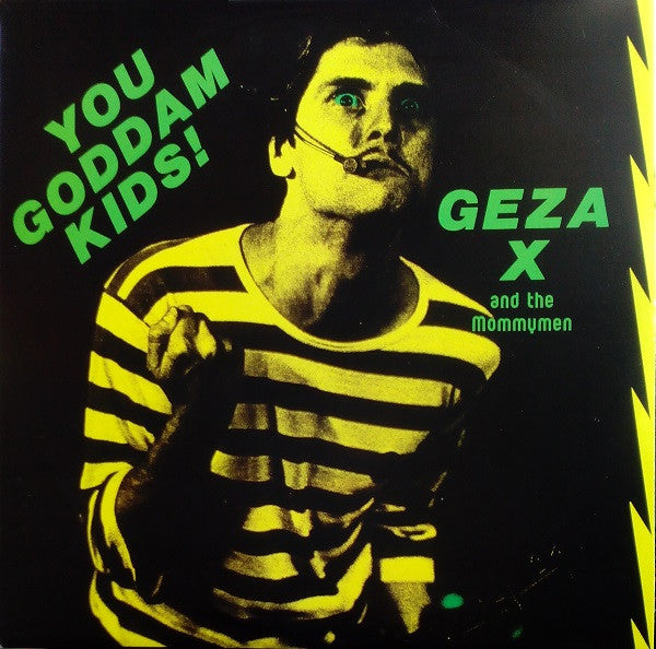 Geza X - You Goddam Kids USED LP (yellow vinyl)