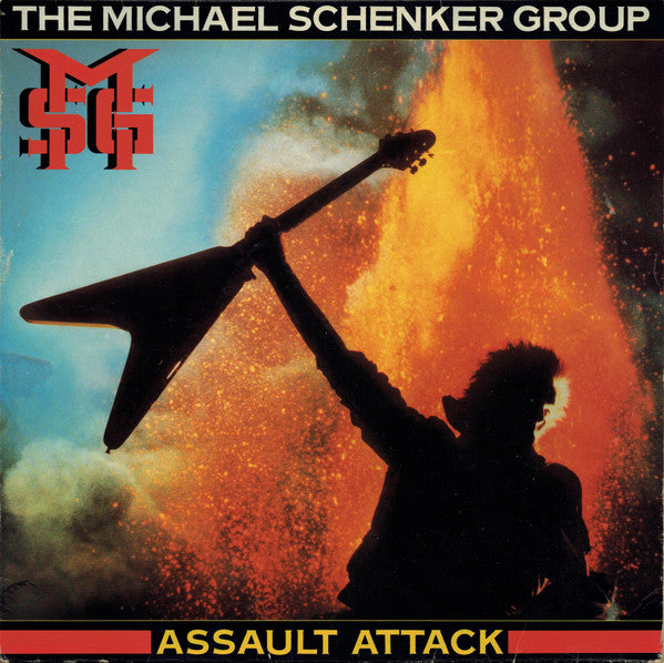 Michael Schenker Group - Assault Attack USED METAL LP (jpn)