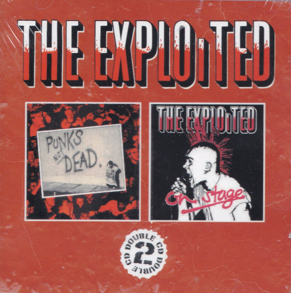 Exploited - Punks Not Dead & On Stage USED 2xCD