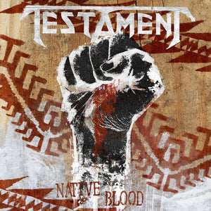 Testament - Native Blood USED METAL 7" (blue splatter vinyl)