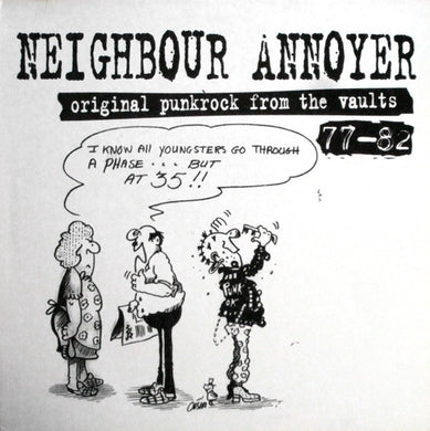 Comp - Neighbour Annoyer - Original Punk Rock From The Vaults 77-82 USED LP