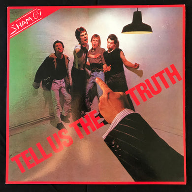 Sham 69 ‎- Tell Us The Truth USED LP