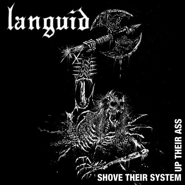 Languid - Shove Their System Up Their Ass USED LP (yellow vinyl)