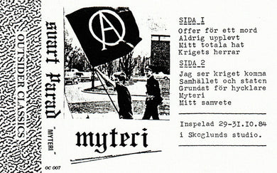 Svart Parad - Myteri NEW CASSETTE