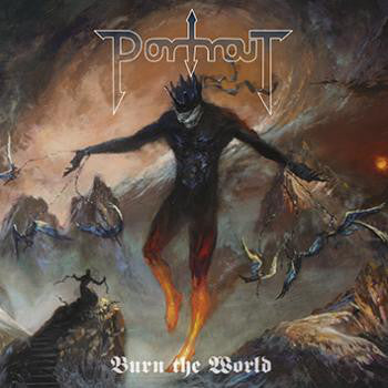 Portrait - Burn The World USED METAL LP (brown vinyl)