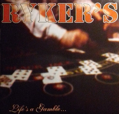 Ryker's - Life's A Gamble ... So Is Death USED LP (clear splatter vinyl)