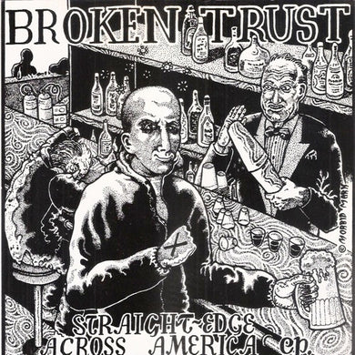 Broken Trust - Straight Edge Across America EP USED 7