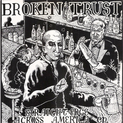 Broken Trust - Straight Edge Across America EP USED 7