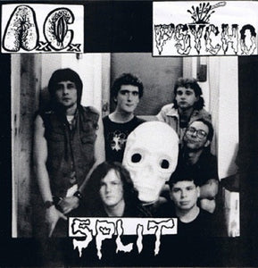 Anal Cunt / Psycho - Split USED 7" (red vinyl)
