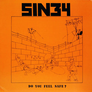 Sin 34 - Do You Feel Safe? USED LP