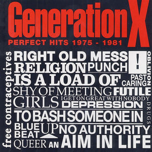 Generation X - Perfect Hits 1975 to 1981 USED CD