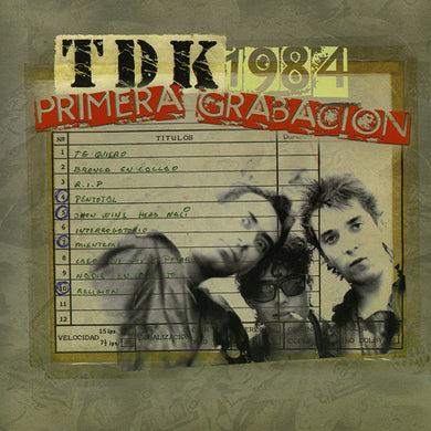 TDK - 1984 Primera Grabacion NEW 7