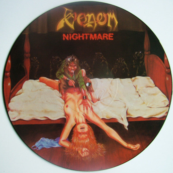 Venom - Nightmare USED METAL LP (pic disc) – pukenvomitrecords.com