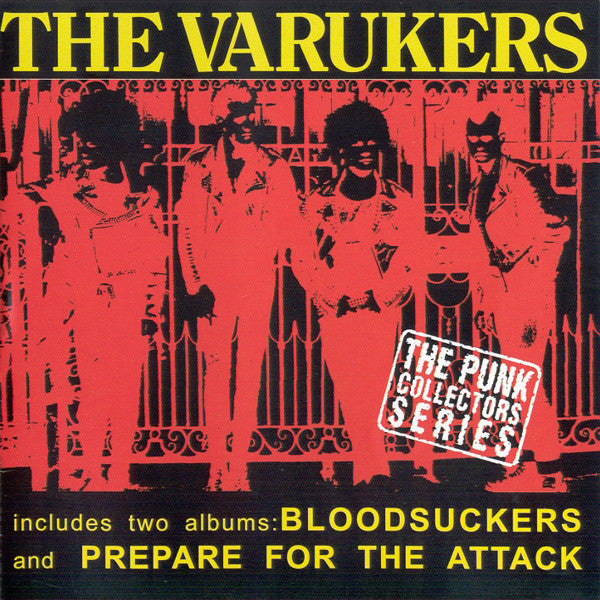 Varukers - Bloodsuckers / Prepare For The Attack USED CD