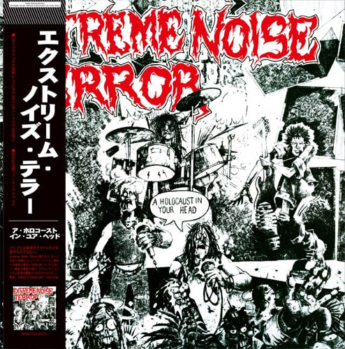 Extreme Noise Terror ‎- A Holocaust In Your Head USED LP (white vinyl)