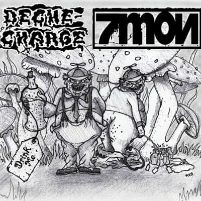 Deche Charge / 7 Minutes Of Nausea - Split NEW 7