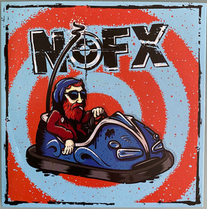 NOFX - I Love You More Than I Hate Me ‎USED 7" (blue/orange black splatter vinyl)