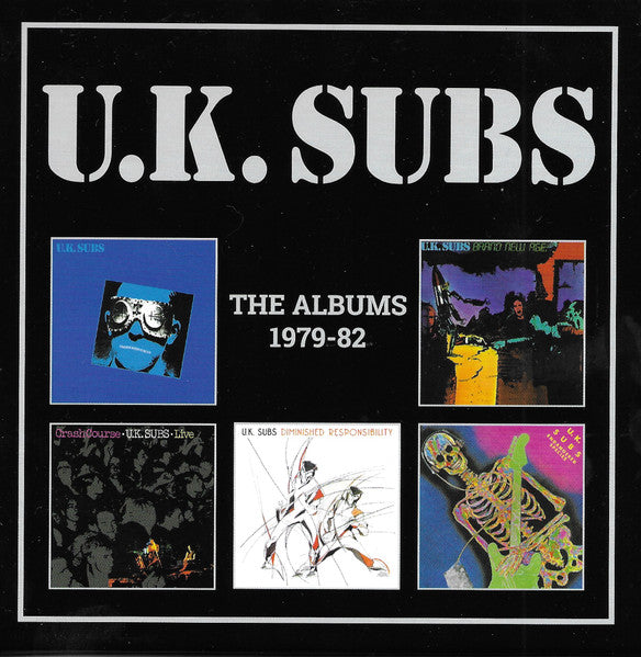 U.K. Subs - The Albums 1979 to 82 NEW 5xCD