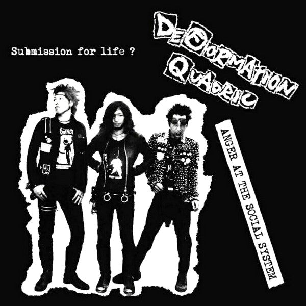 Deformation Quadric - Anger At The Social System USED LP (white vinyl)