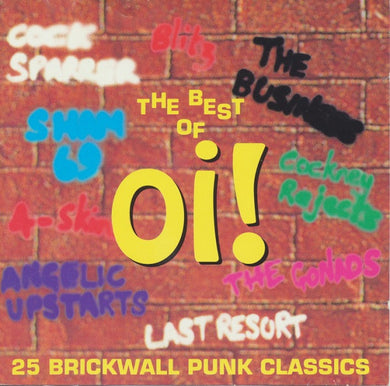 Comp - The Best Of Oi! (25 Brickwall Classics)  USED CD