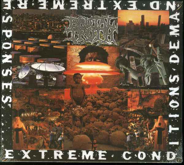 Brutal Truth - Extreme Conditions Demand Extreme Responses USED METAL CD