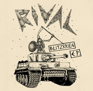 Rival - Blitzkrieg EP NEW 7"