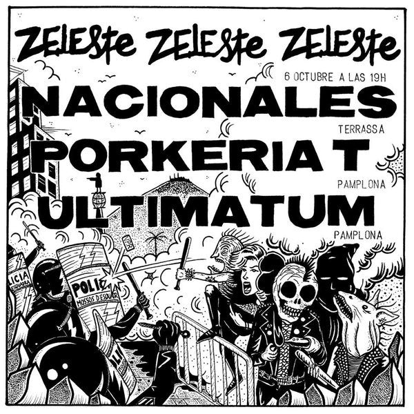 Ultimatum / Nacionales / Porkeria T - Zeleste Zeleste Zeleste USED LP