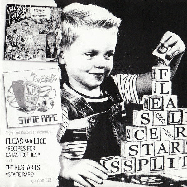 Fleas And Lice / The Restarts - Split USED CD – pukenvomitrecords.com