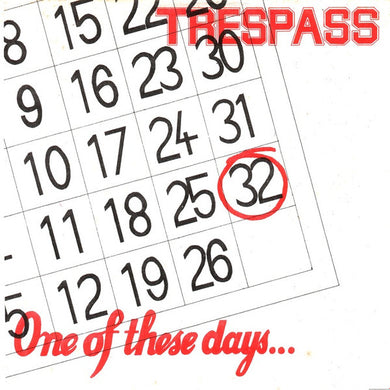 Trespass - One Of These Days USED METAL 7