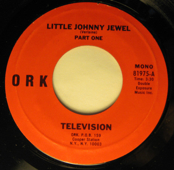 Television - Little Johnny Jewel USED 7