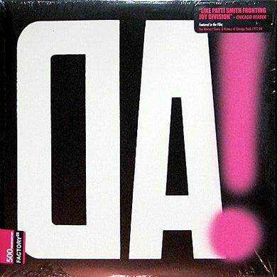 DA - Exclamation Point  [Un]released Recordings 1980 to 81 USED POST PUNK / GOTH LP (white vinyl)
