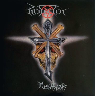 Protector - Misanthropy USED METAL LP (splatter vinyl)