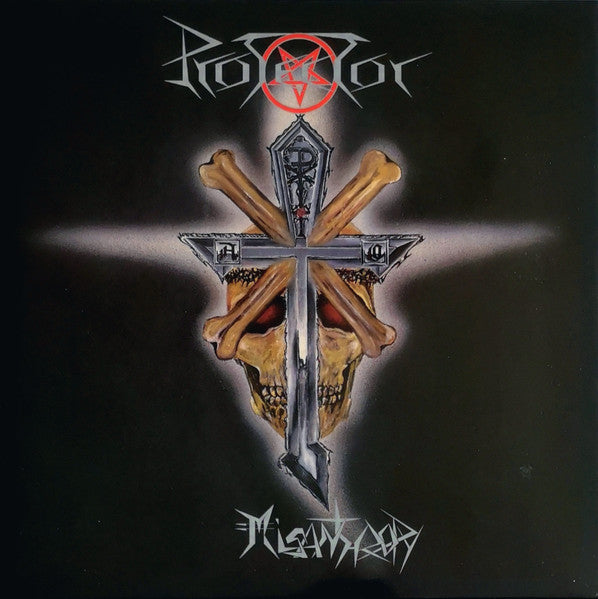 Protector - Misanthropy USED METAL LP (splatter vinyl)