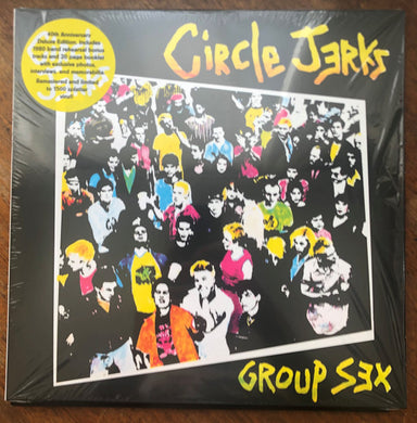 Circle Jerks - Group Sex USED LP (splatter vinyl)
