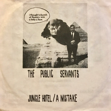 Public Servants - Jungle Hotel USED POST PUNK / GOTH 7