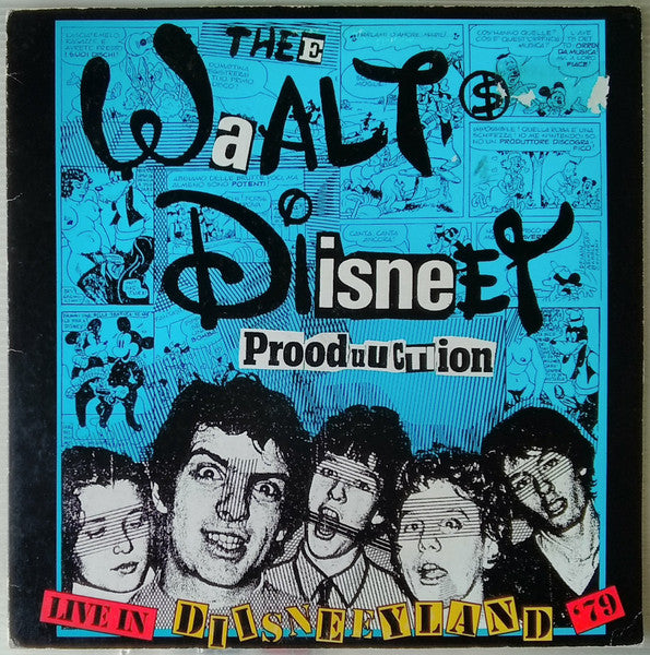 Thee Waalt Diisneey Prooduuctiion - Live In Diisneeyland '79 USED LP