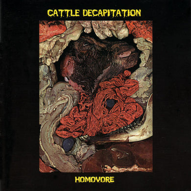 Cattle Decapitation - Homovore USED LP (white/ black vinyl)